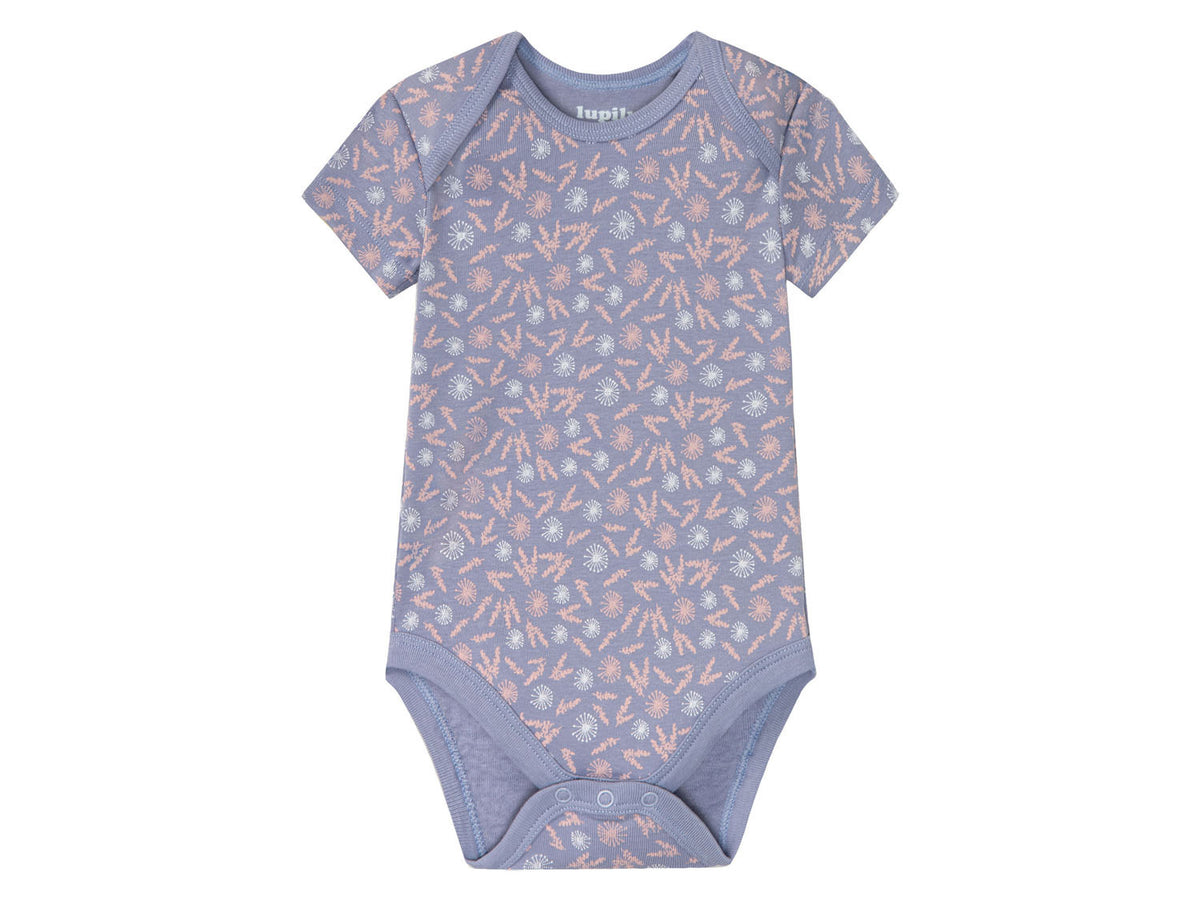 Lot de 5 bodies manches courtes bébé