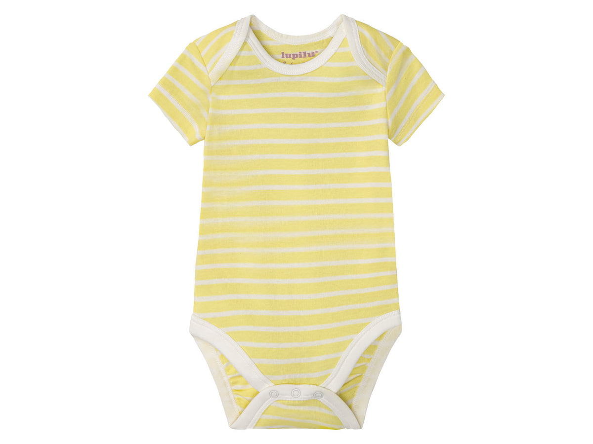 Lot de 5 bodies manches courtes bébé