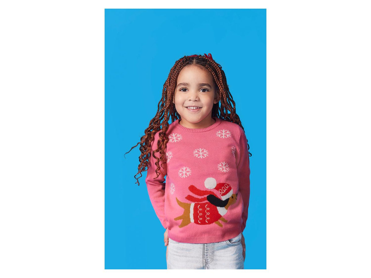 Pull de Noël pour enfant avec effet LED