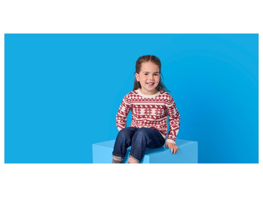 Pull en maille petite fille