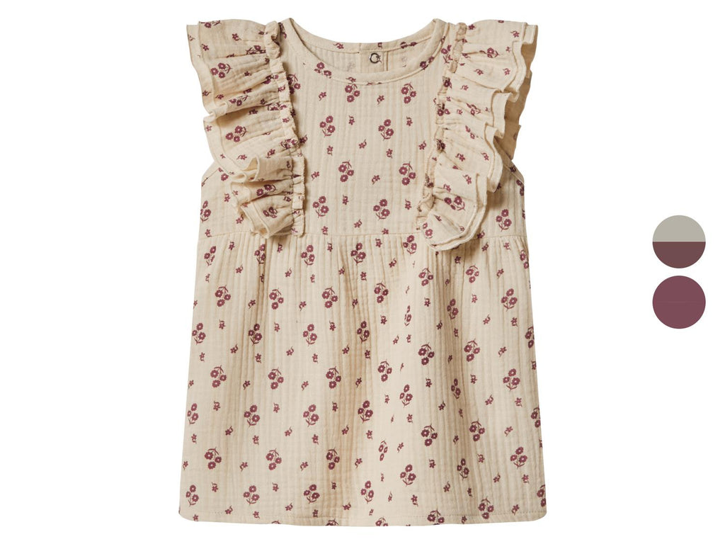 Robe en mousseline bébé