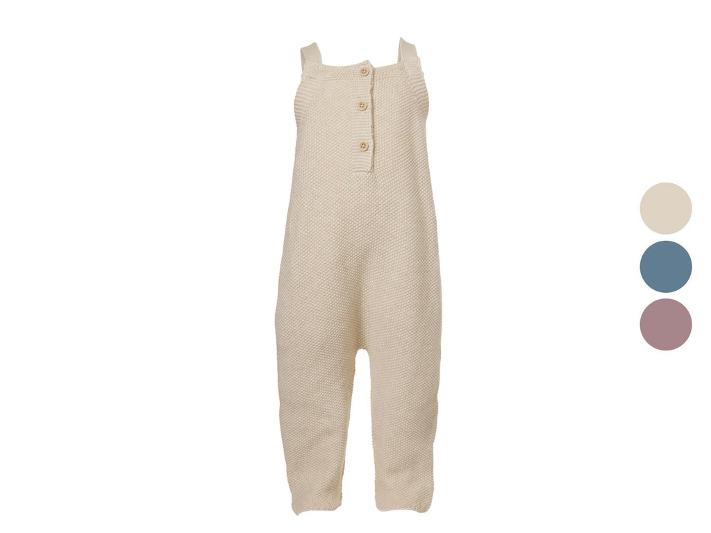 Salopette en maille bébé