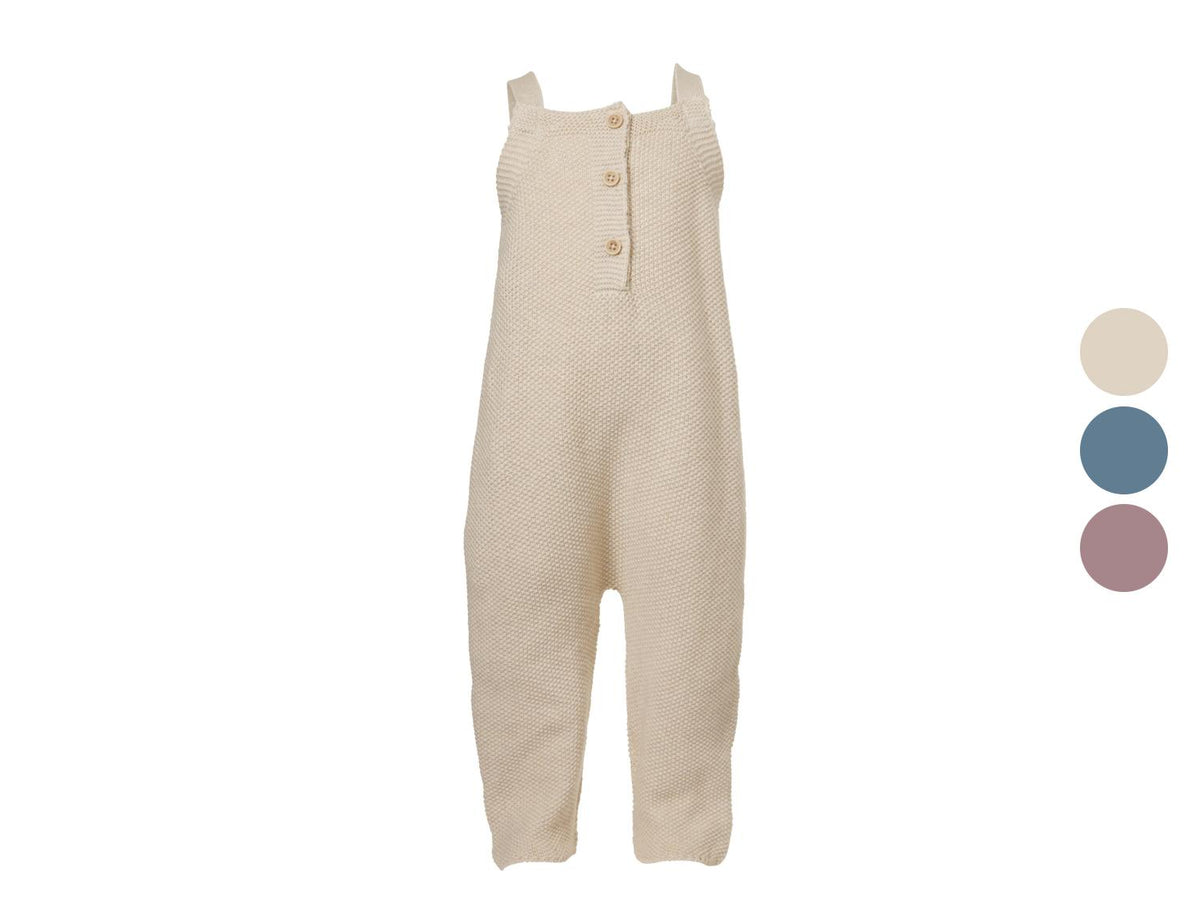 Salopette en maille bébé