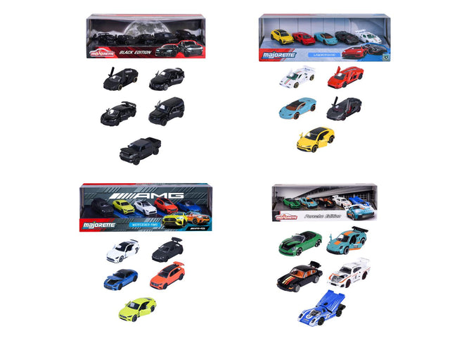 Coffret cadeau de 5 voitures jouets