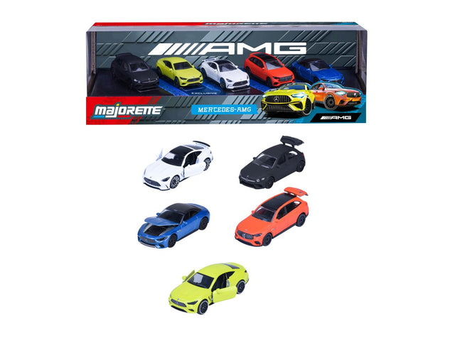 Coffret cadeau de 5 voitures jouets