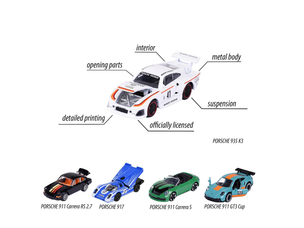 Coffret cadeau de 5 voitures jouets