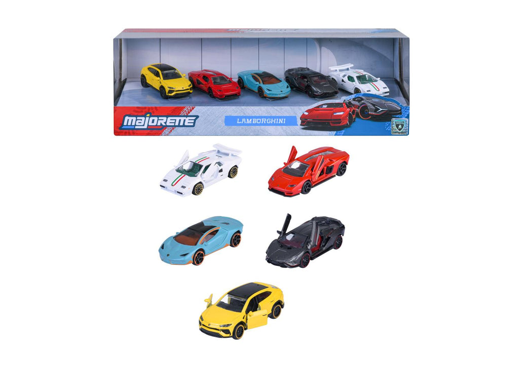 Coffret cadeau de 5 voitures jouets