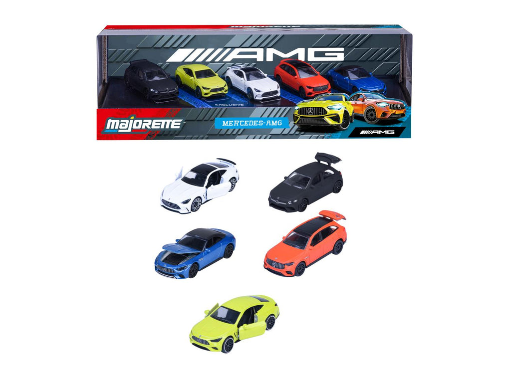 Coffret cadeau de 5 voitures jouets