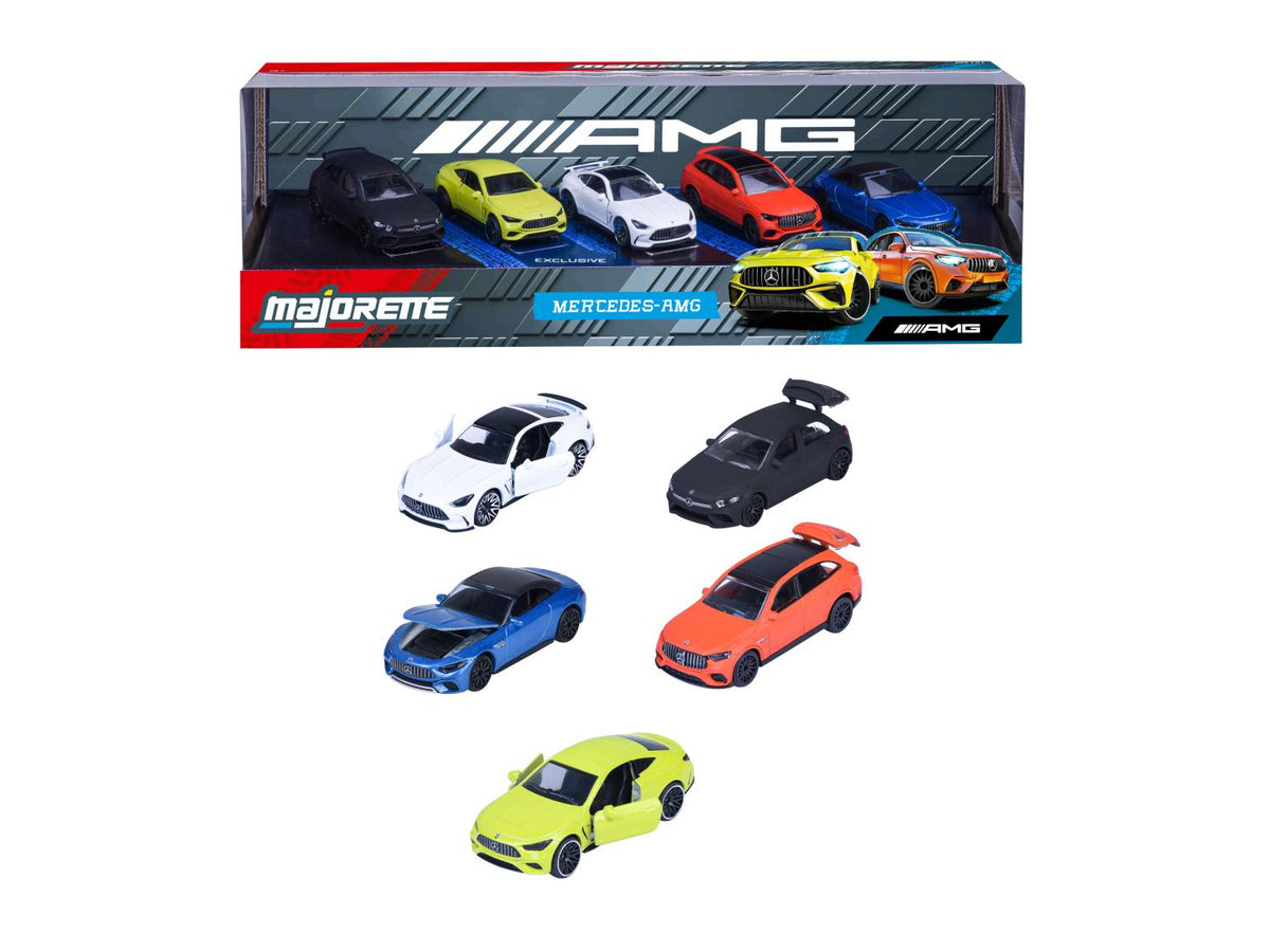 Coffret cadeau de 5 voitures jouets