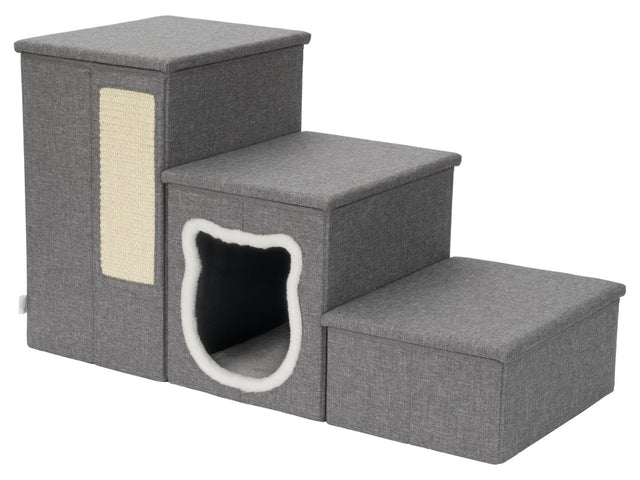 Escalier pour animaux avec cachette