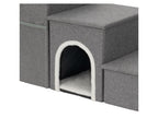 Escalier pour animaux avec cachette