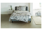 Parure de lit en satin, 240 x 220 cm