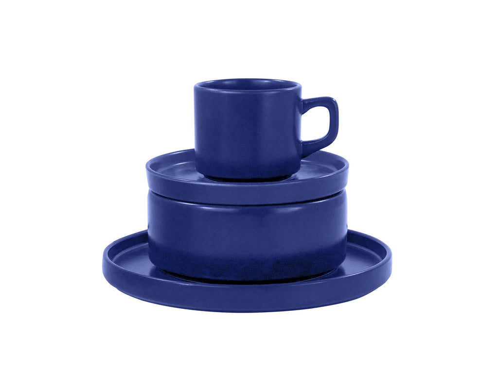 Set de vaisselle scandinave en faïence