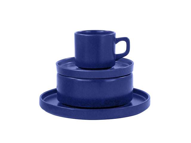Set de vaisselle scandinave en faïence