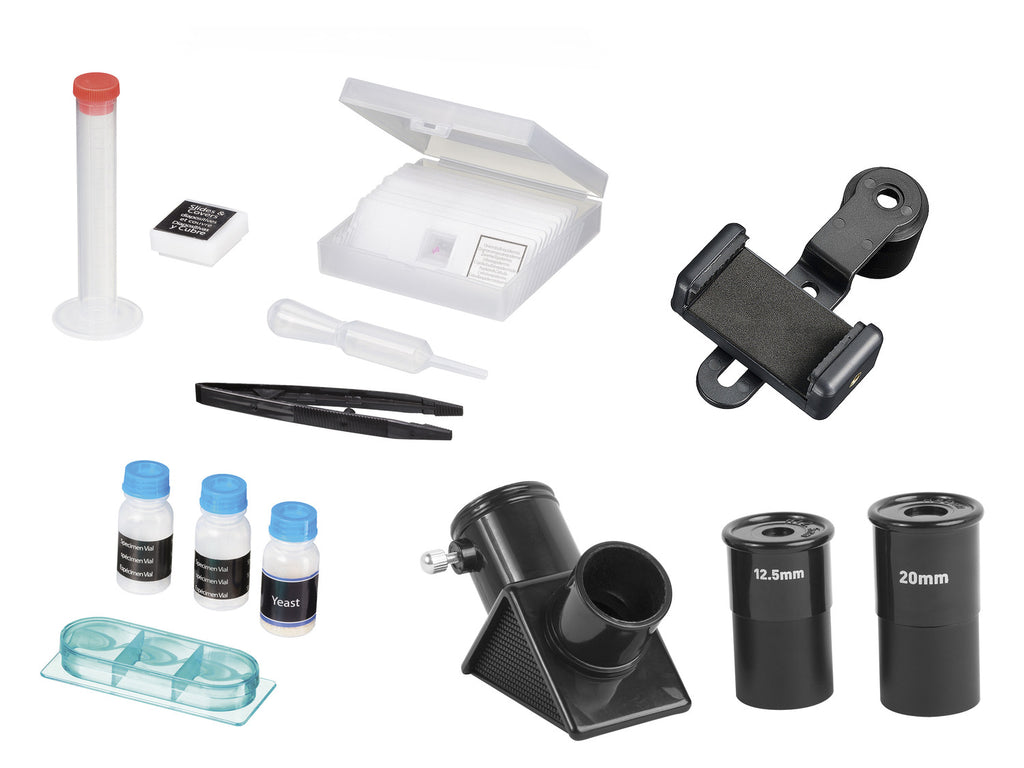 Set d'astronomie et de microscopie