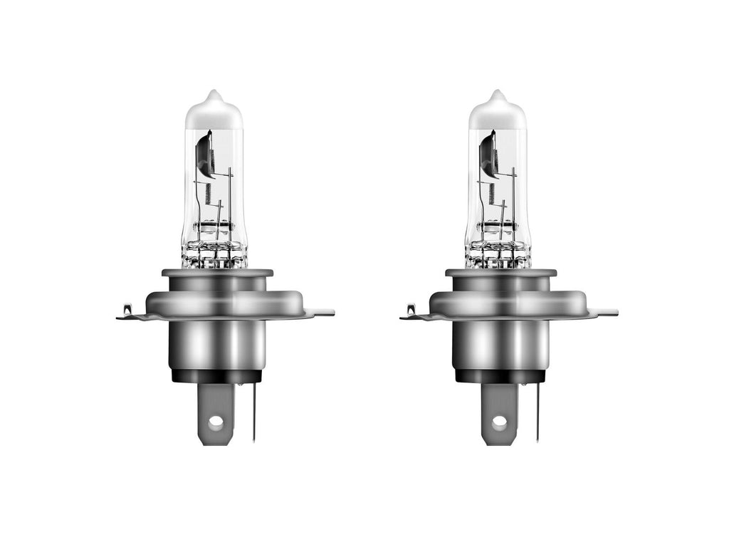 Ampoules halogènes pour phares auto H7 / H4, lot de 2