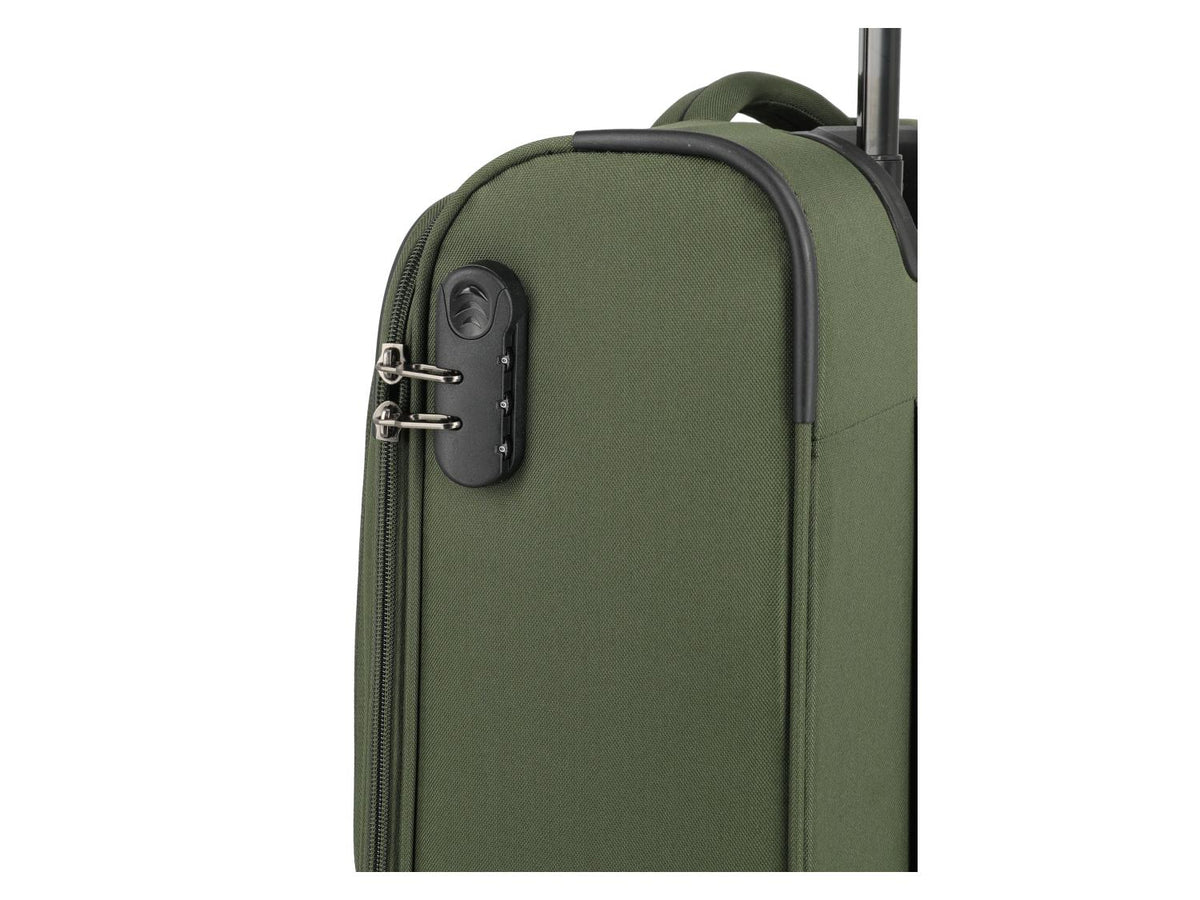 Set de 3 valises LIDO 4W, bleu marine