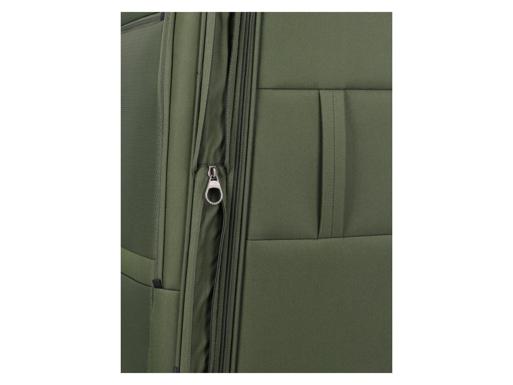 Set de 3 valises LIDO 4W, bleu marine