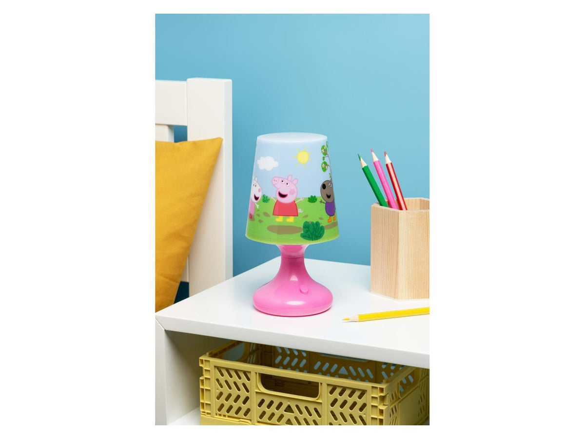 Lampe de table Bluey ou Peppa Pig