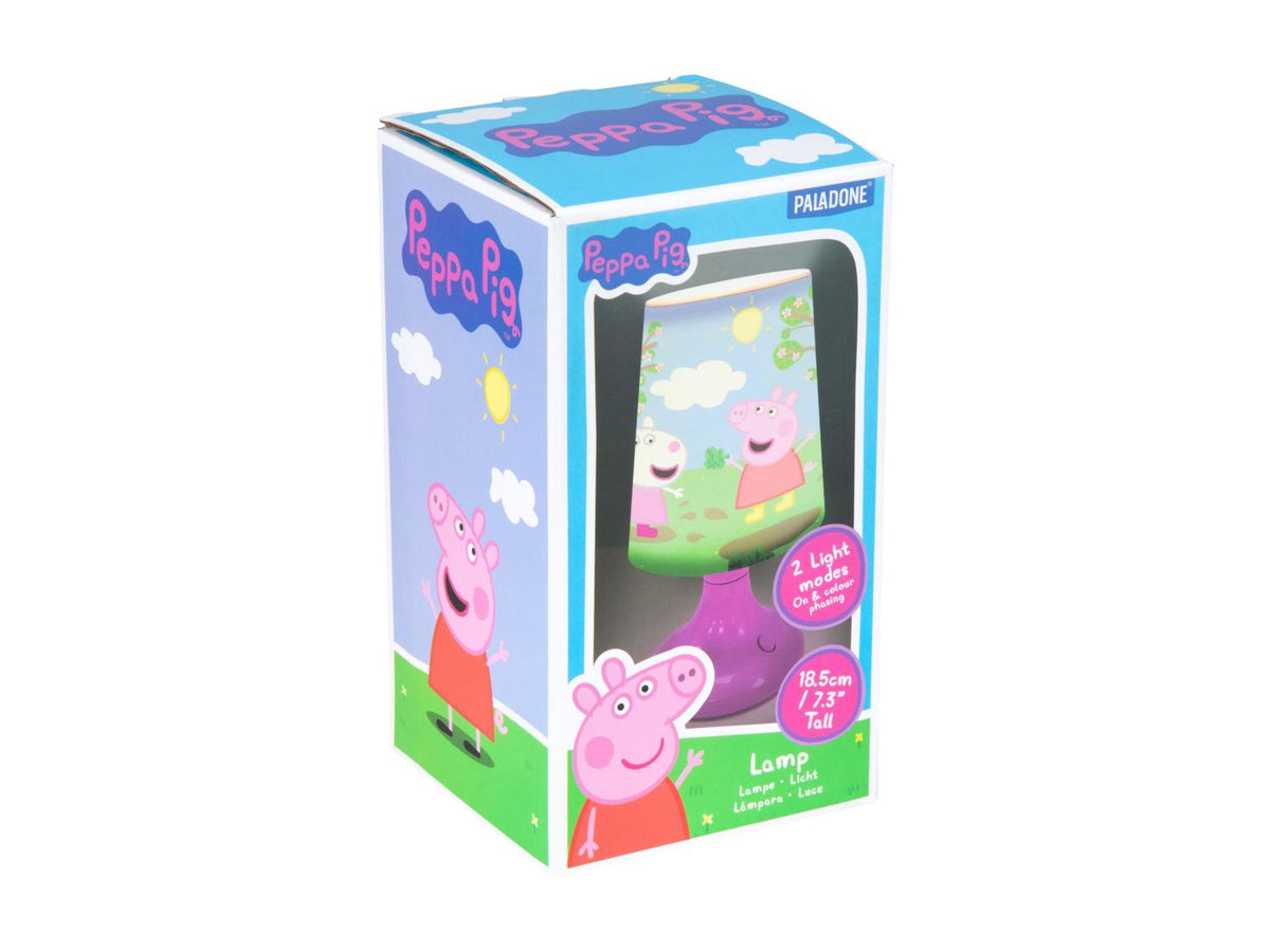 Lampe de table Bluey ou Peppa Pig