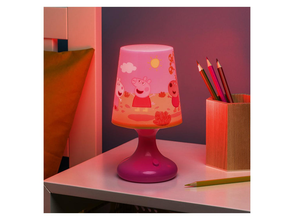 Lampe de table Bluey ou Peppa Pig