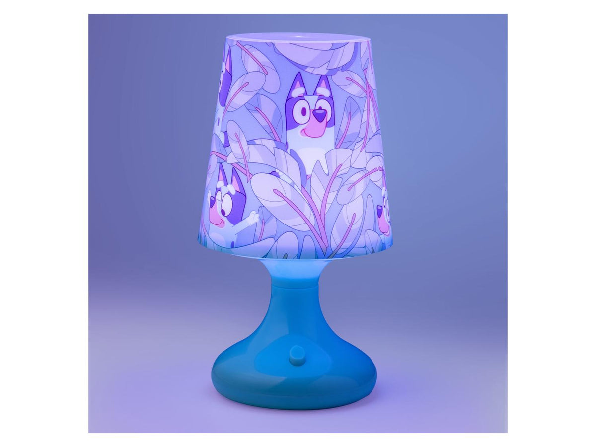 Lampe de table Bluey ou Peppa Pig
