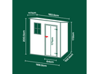 Abri de jardin S, 1,8 m²