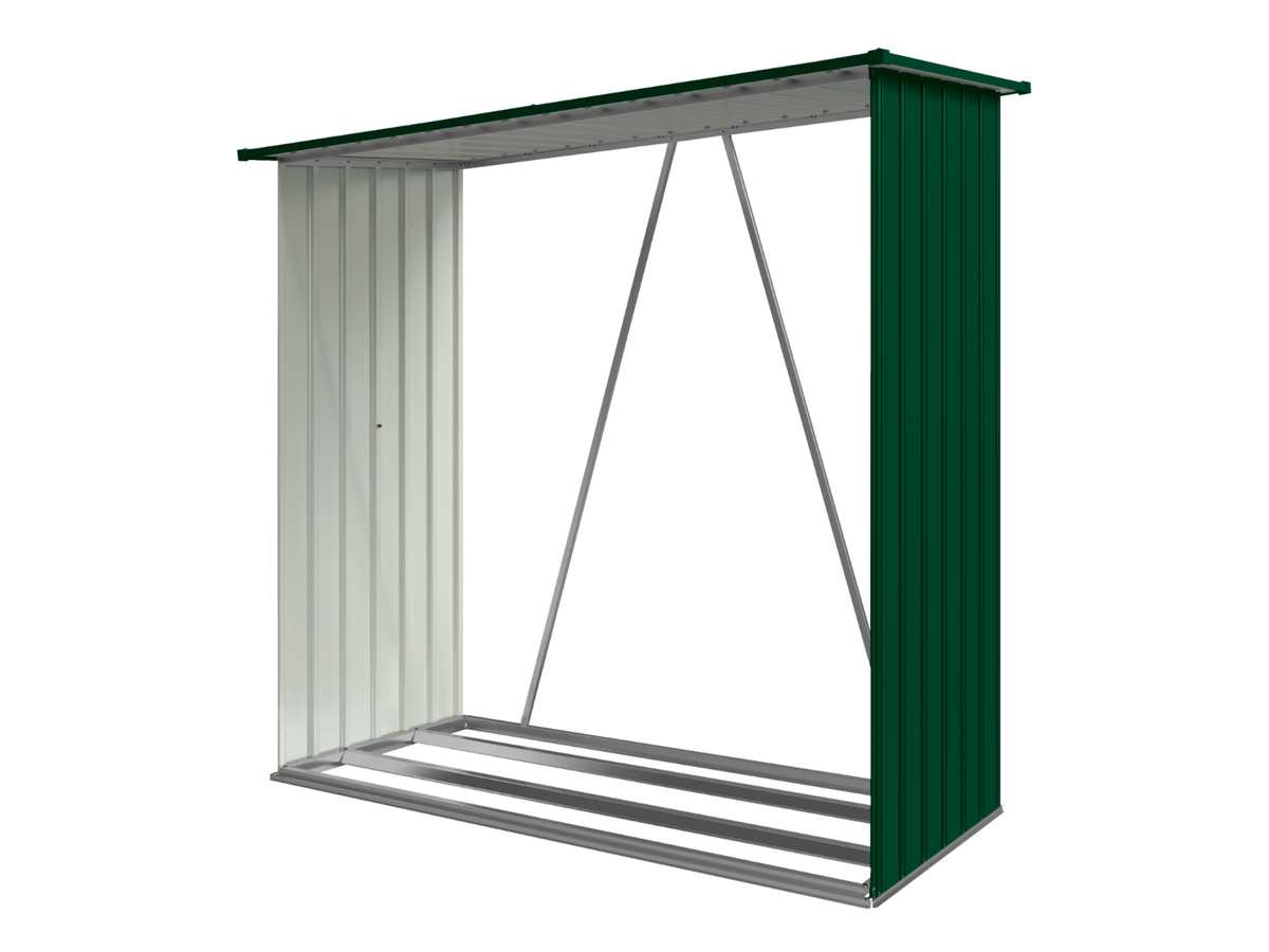 Abri pour bois de chauffage