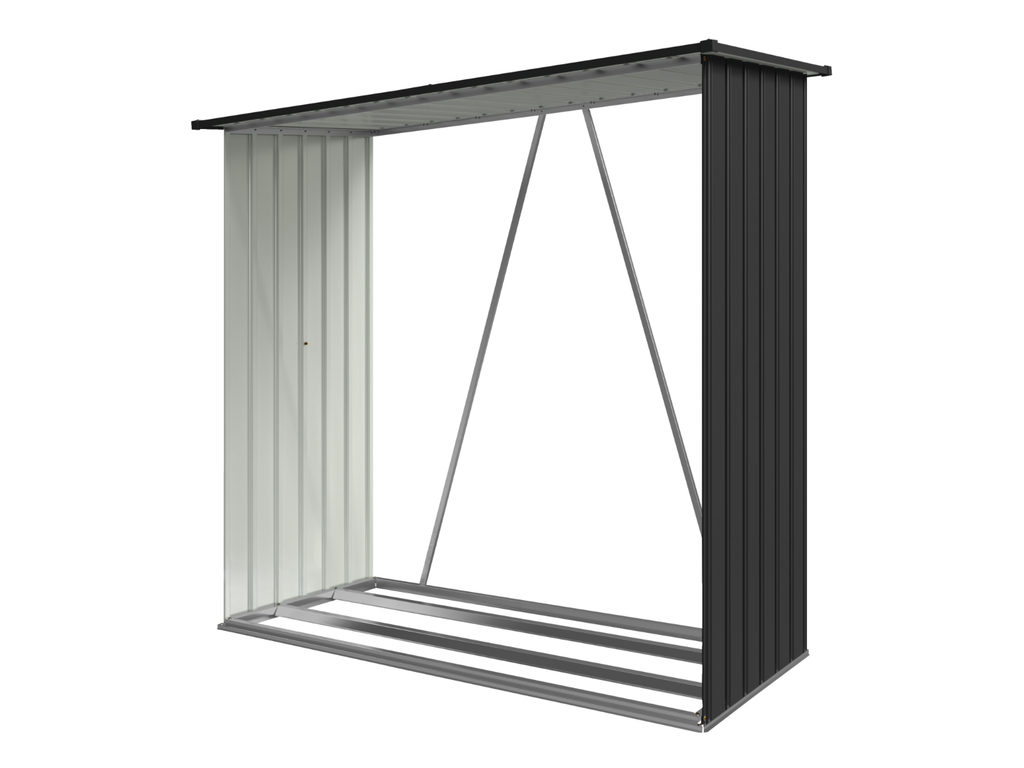 Abri pour bois de chauffage