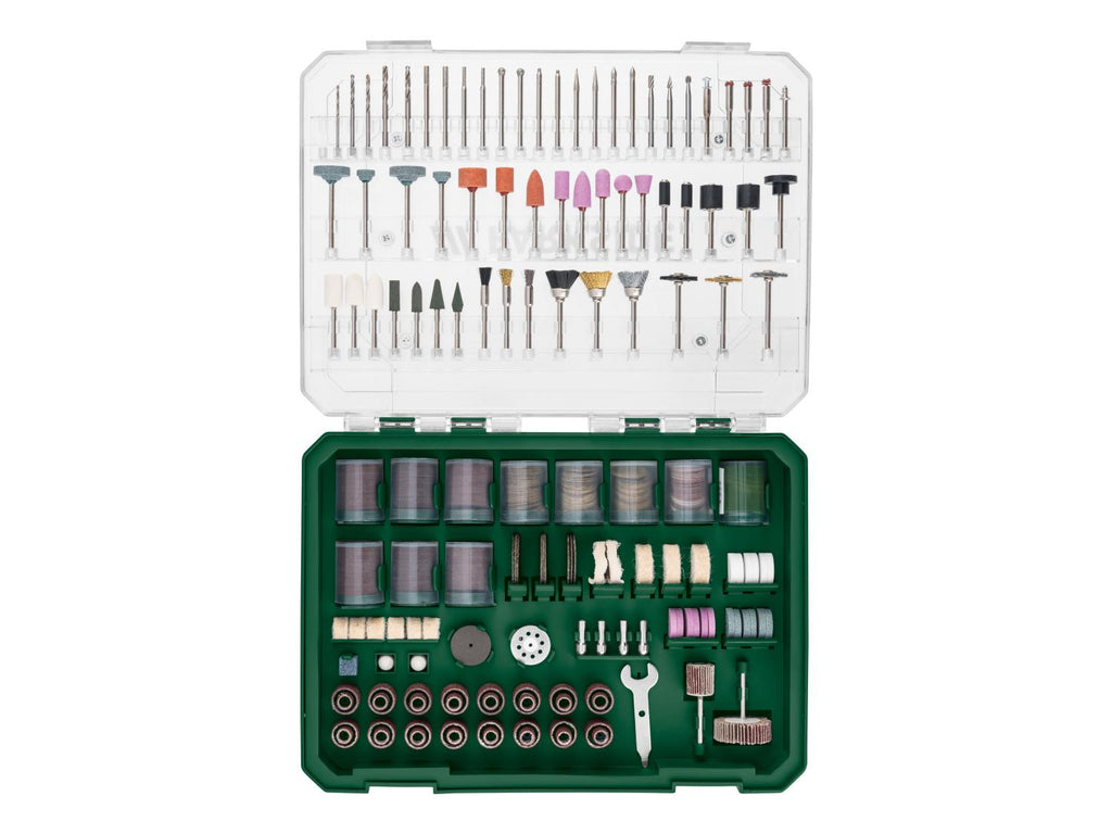 Accessoires pour perceuse-meuleuse de précision, 544 pièces
