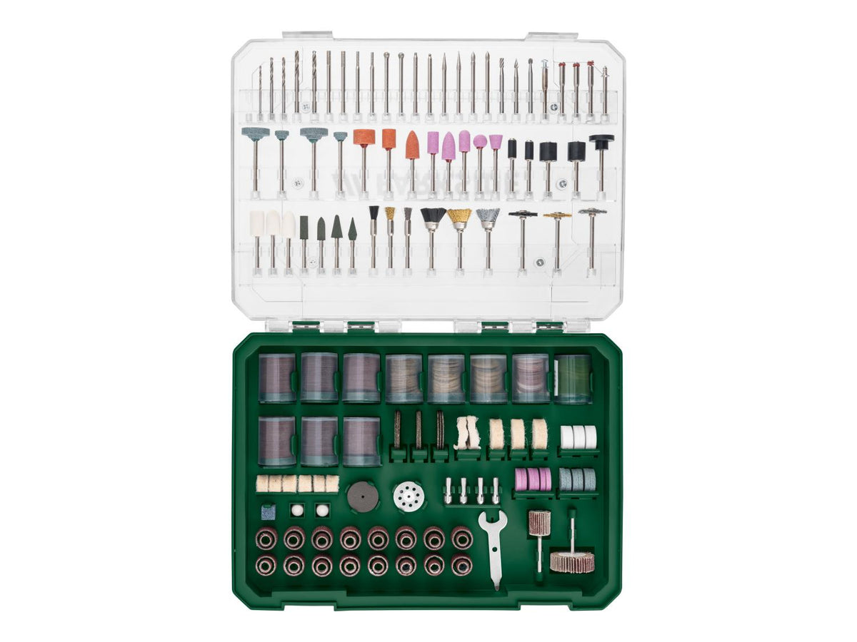 Accessoires pour perceuse-meuleuse de précision, 544 pièces