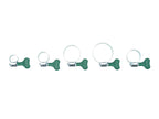 Assortiment de crochets et œillets / gaines thermorétractables / rivets pop / bagues d'étanchéité / colliers de serrage / colliers à oreilles