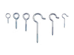 Assortiment de crochets et œillets / gaines thermorétractables / rivets pop / bagues d'étanchéité / colliers de serrage / colliers à oreilles