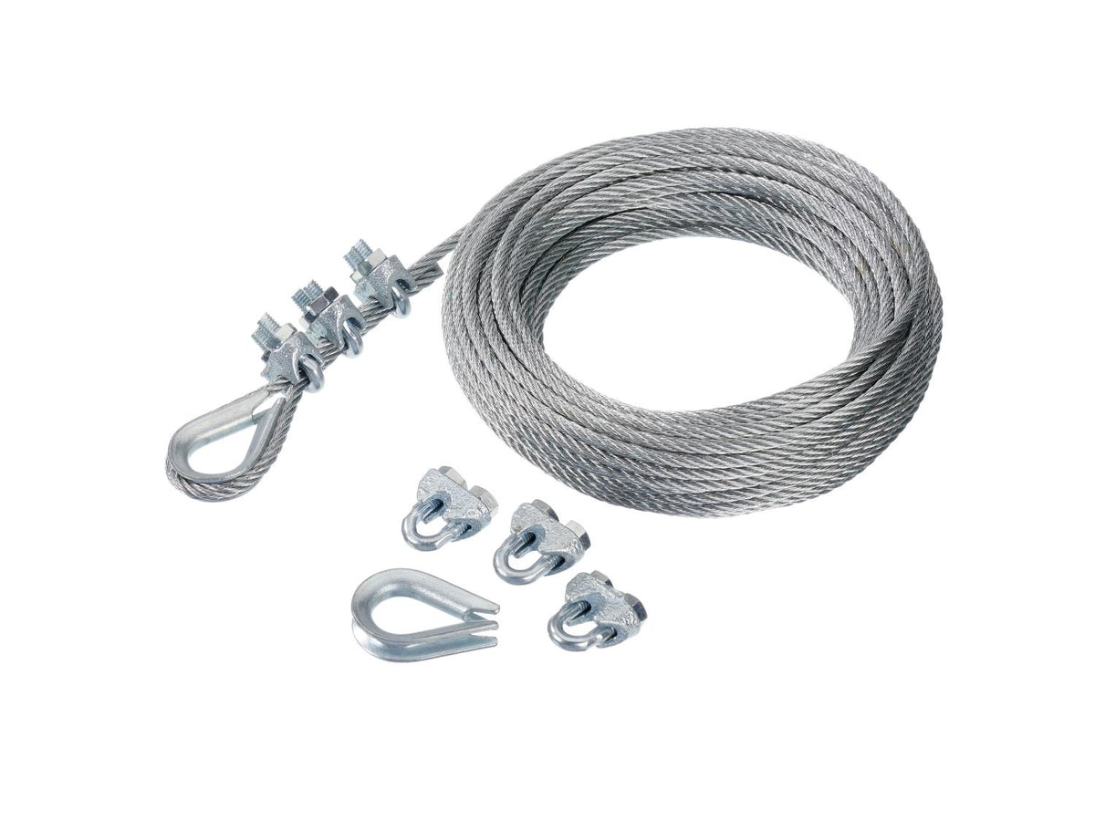 Câble en fil d'acier, 10 m