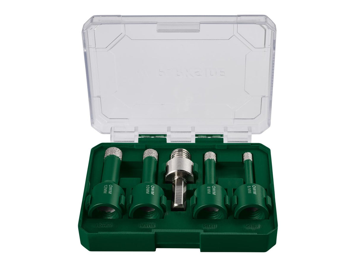 Coffret de forets diamantés pour carrelage