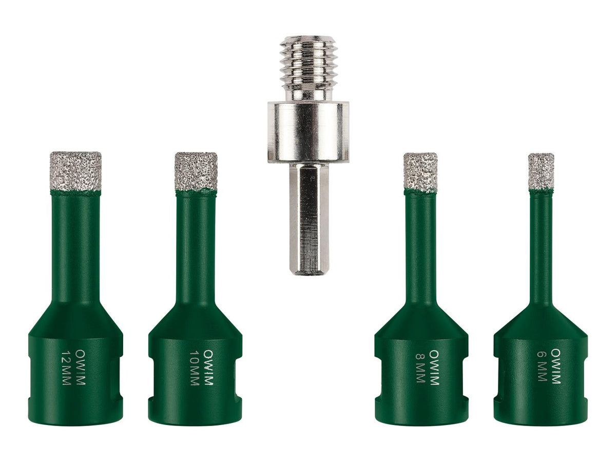 Coffret de forets diamantés pour carrelage