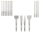 Foret perforateur SDS-Plus ou burins courts SDS-Plus ou forets perforateur longs