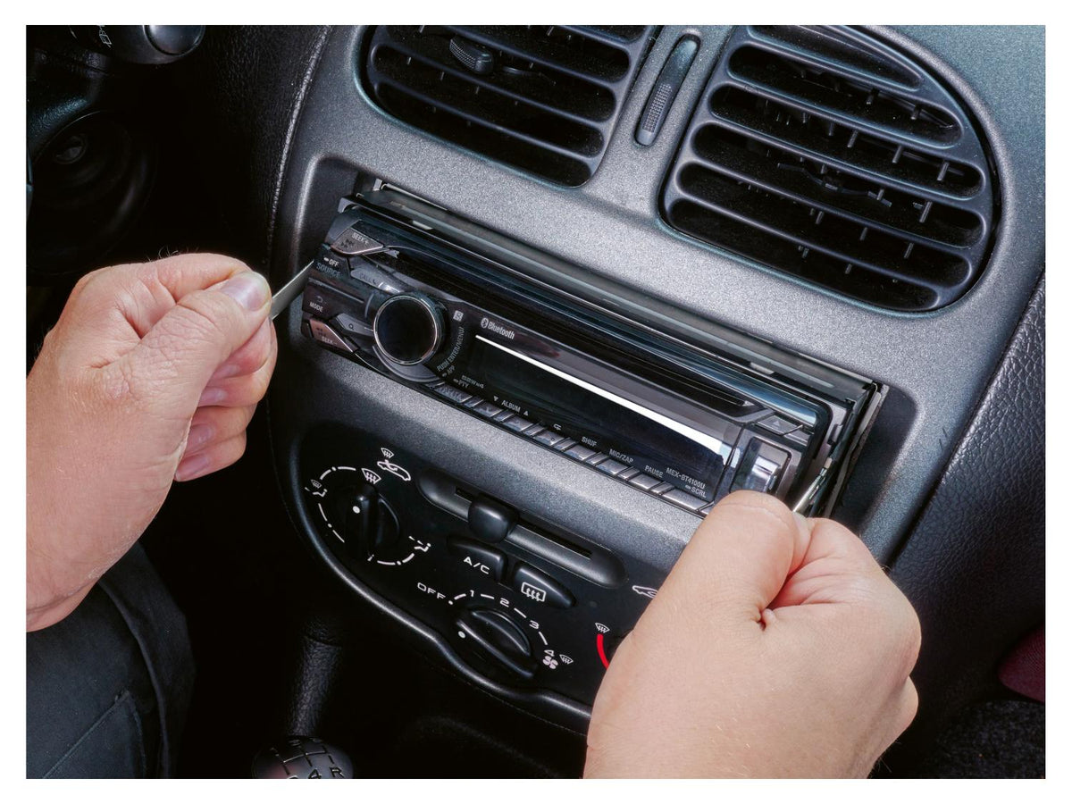 Kit d'outils de démontage auto ou clips de fixation et serre-câbles