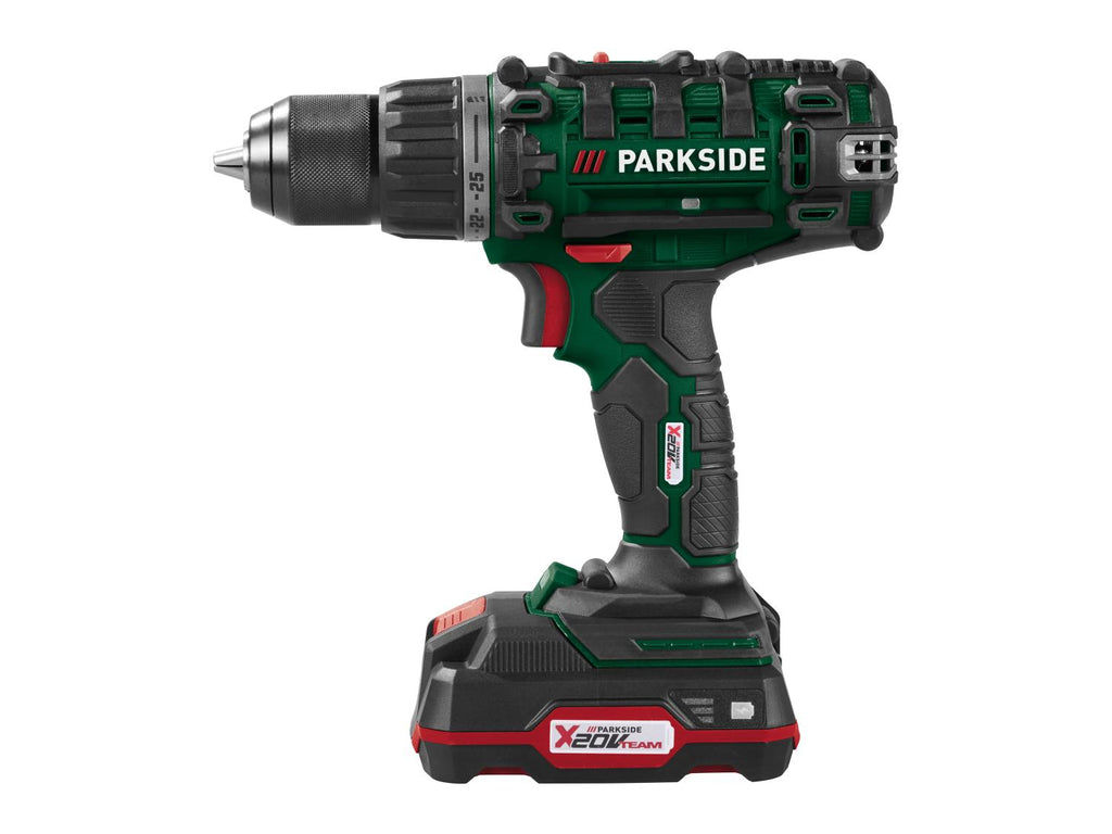 Kit perceuse-visseuse sans fil 20 V »PABS 20-Li I9«, avec batterie et chargeur