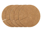 Lot de 10 disques de coco