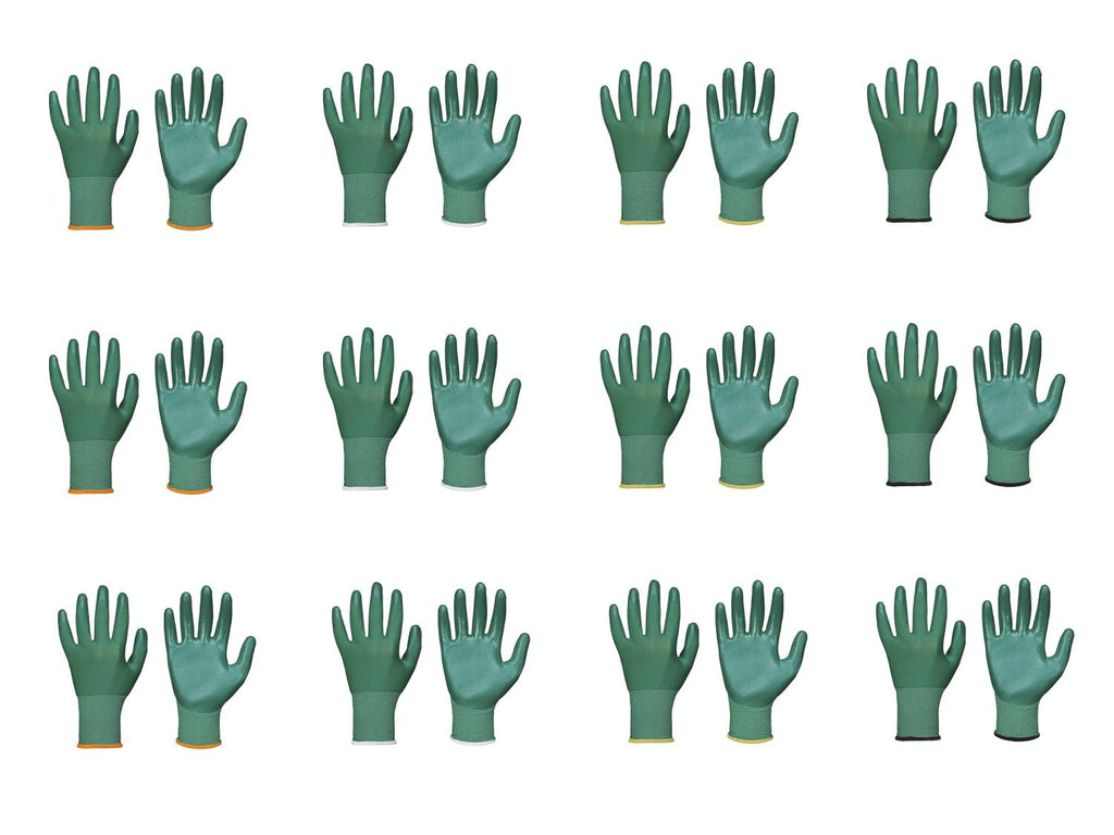 Lot de 12 gants en nitrile