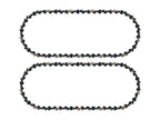 Lot de 2 chaînes de tronçonneuse
