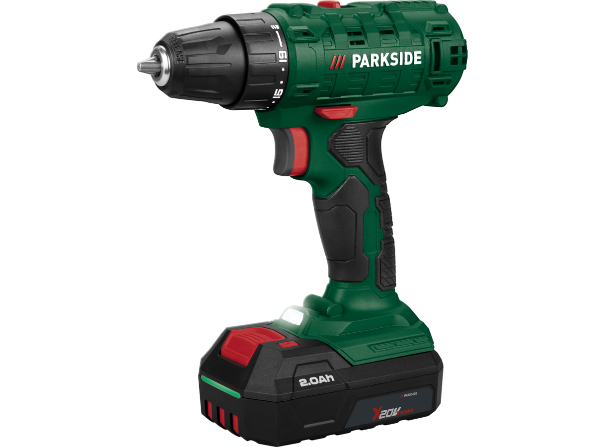 Perceuse-visseuse sans fil 20 V, PBSSA 20-Li B1, avec batterie et chargeur