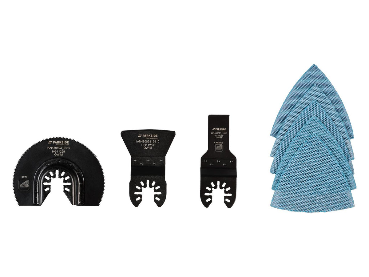 Accessoires pour outil multifonction, 4 pièces ou 8 pièces