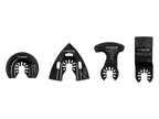 Accessoires pour outil multifonction, 4 pièces ou 8 pièces