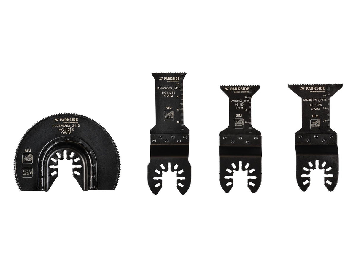 Accessoires pour outil multifonction, 4 pièces ou 8 pièces