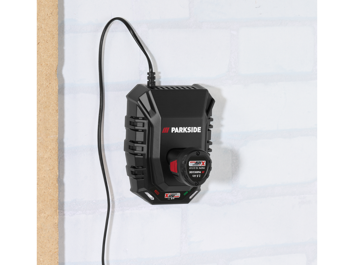 Batterie 12V, 2,5 Ah et chargeur 6 A