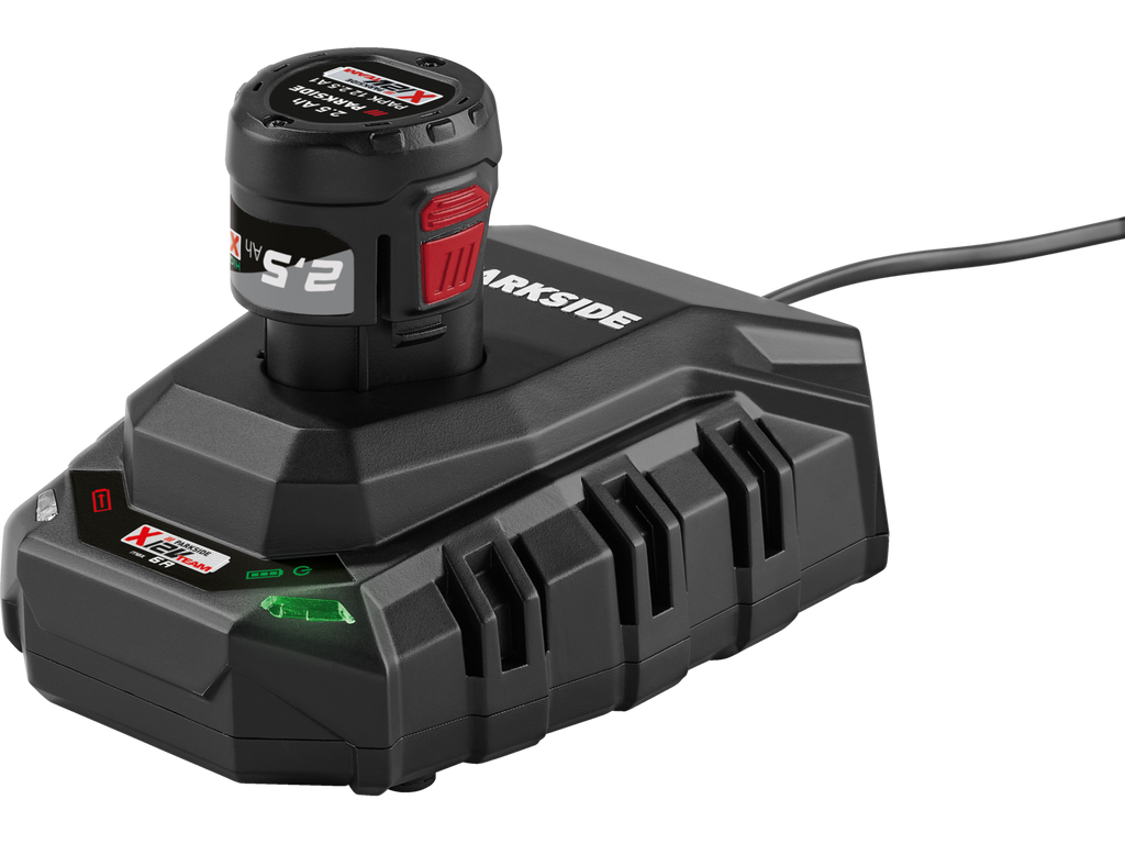 Batterie + Chargeur, 2,5 Ah, 12 V