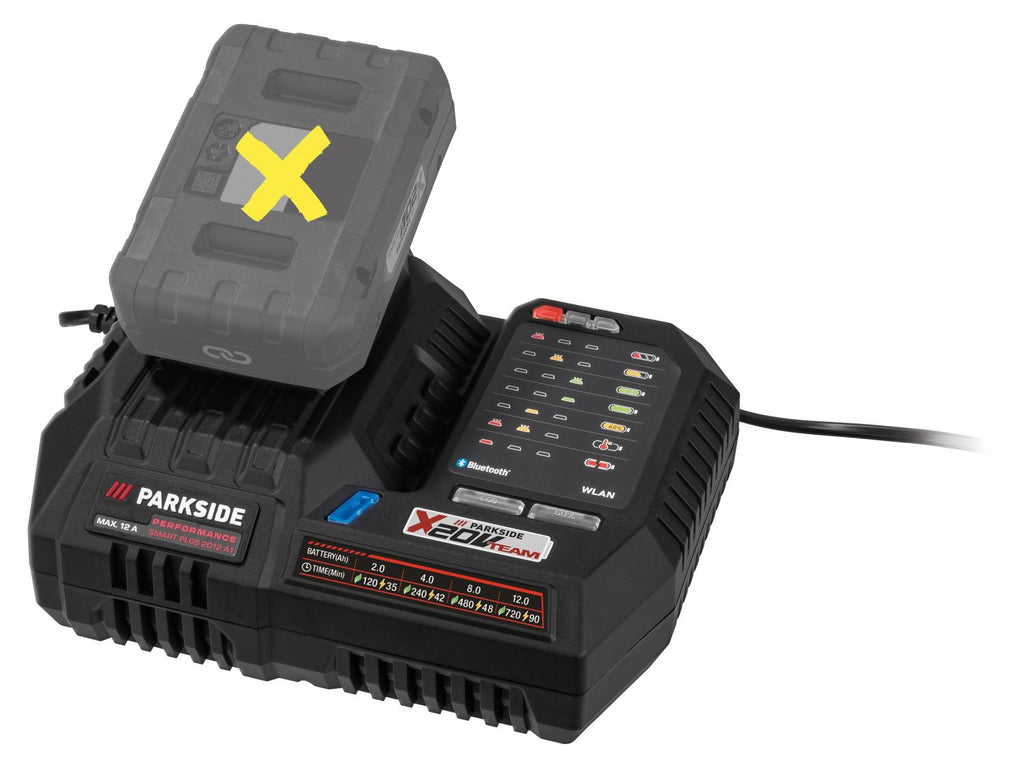 Chargeur de batterie Smart PLGS 2012 A1, 20 V