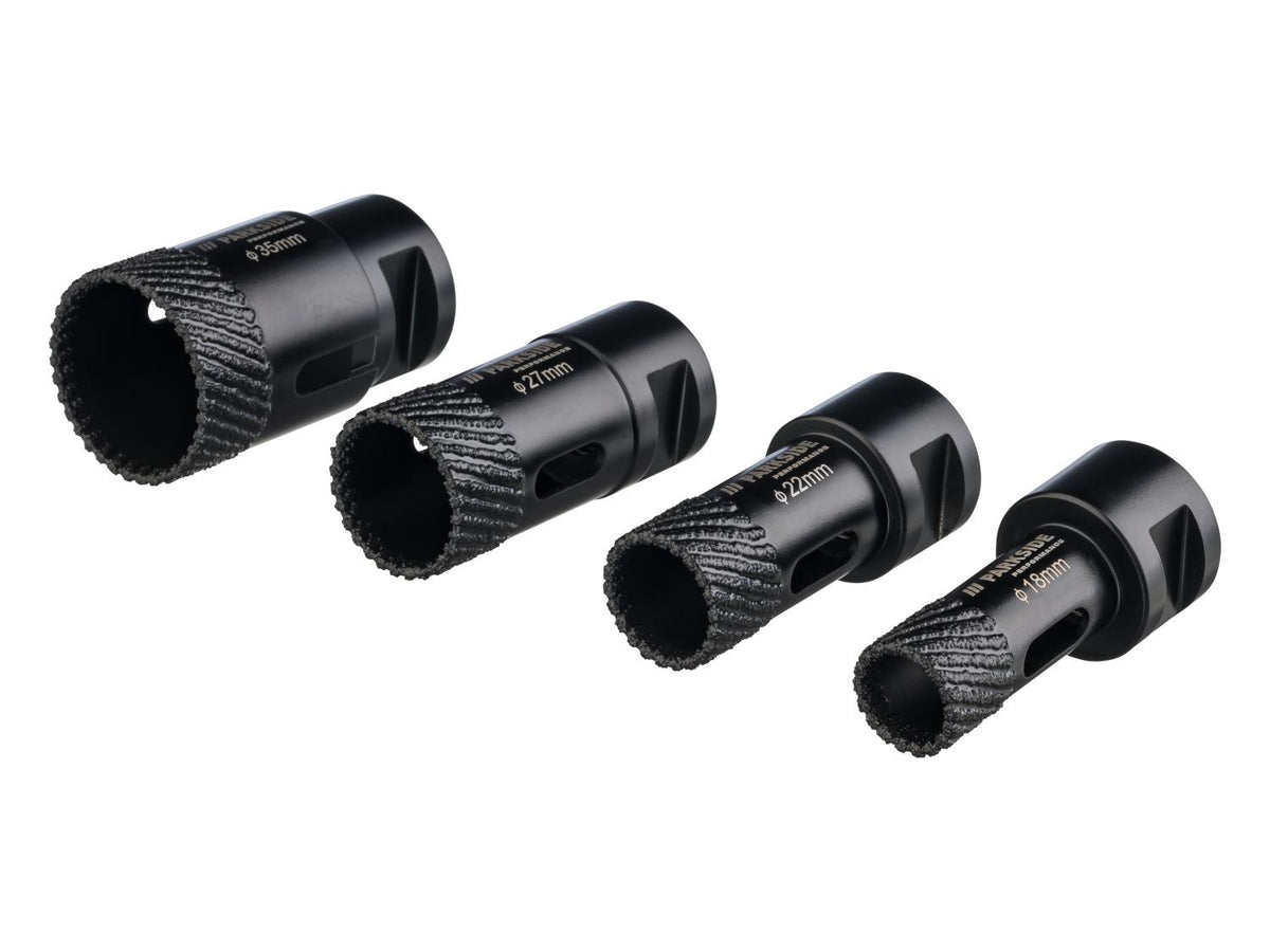 Couronnes diamantées, coffret de rangement inclus